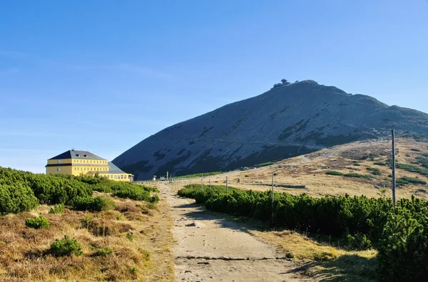 Blick auf die Schneekoppe — Stockfoto