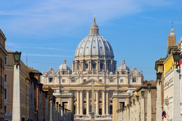 Римская папская базилика Святого Петра — стоковое фото