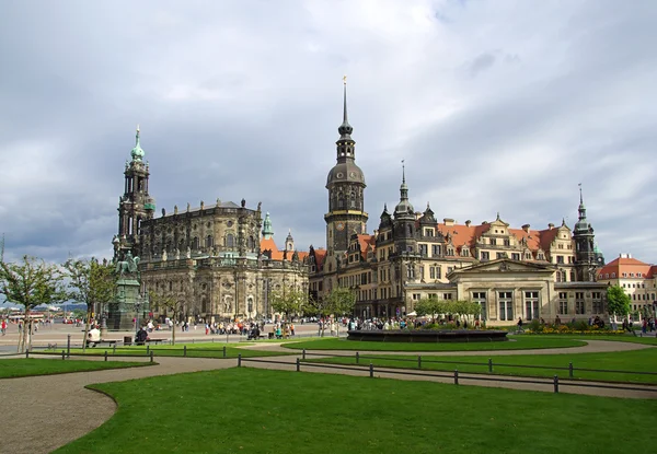 Città vecchia di Dresda — Foto Stock