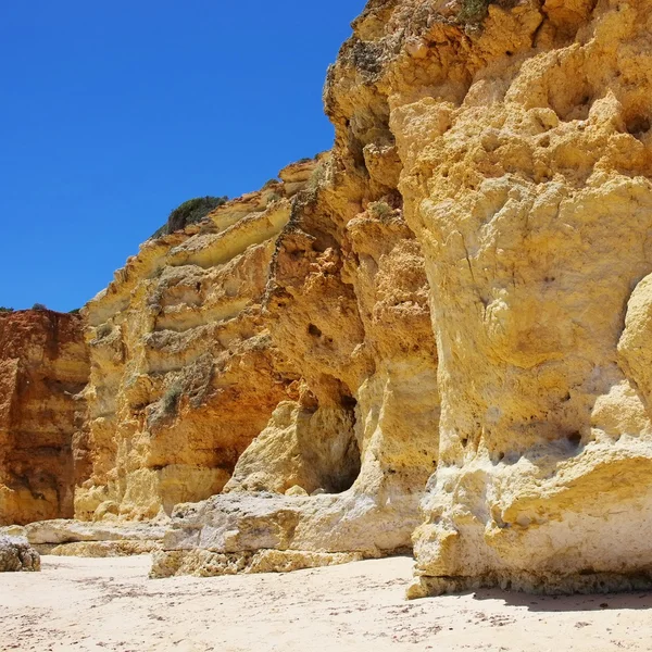 Algarve stranden da senhora da rocha — Stockfoto