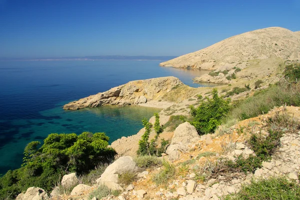 Praia de Stara Baska — Fotografia de Stock