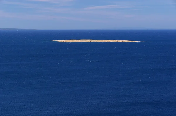 Krk Insel vor der Insel — Stockfoto