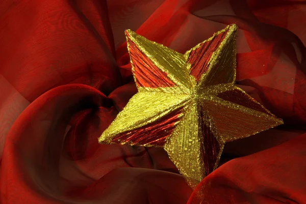 Star on red — Stock Photo, Image