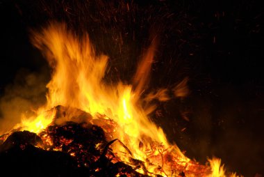 Walpurgis gece şenlik ateşi 