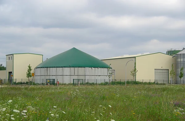 Biogas plant — Stock Photo, Image