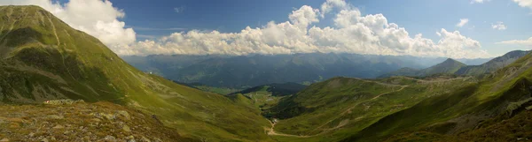 Wandelen naar de berg Furgler — Stockfoto