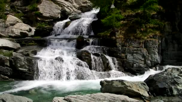 Cascada de Lillaz — Vídeo de stock