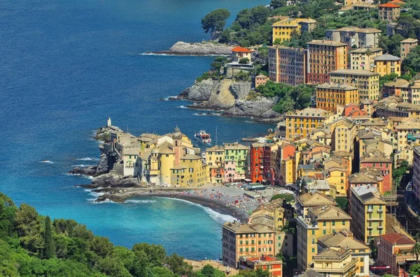 Camogli stad — Stockfoto