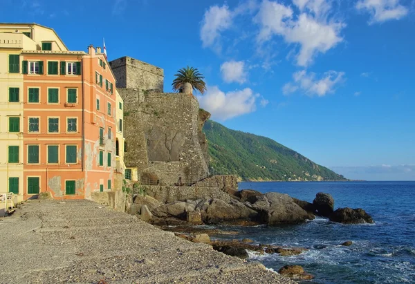 Camogli hrad — Stock fotografie