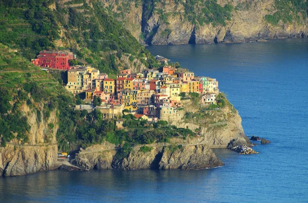 五渔村渔村 manarola — 图库照片