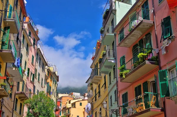 Cinque Terre Riomaggiore — Fotografia de Stock