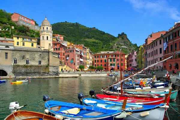 五渔村渔村 vernazza — 图库照片