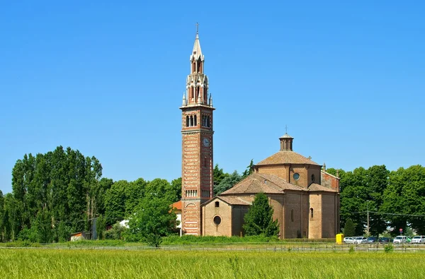 Igreja de Gazzola — Fotografia de Stock
