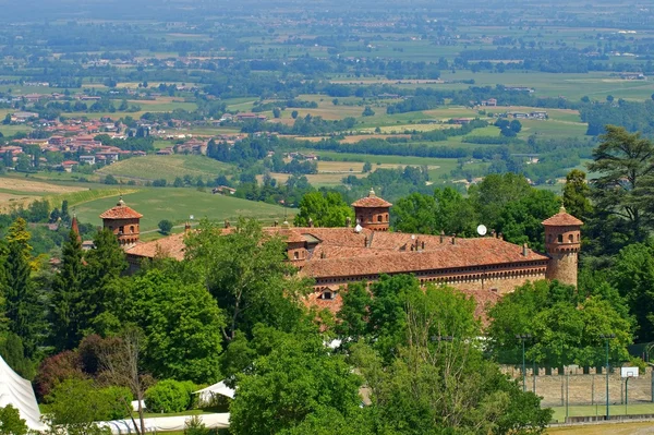 Castelo de Rezzanello — Fotografia de Stock