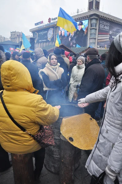 キエフでの euromaydan — ストック写真