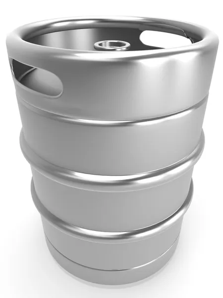 3d beer keg — Stock Photo, Image