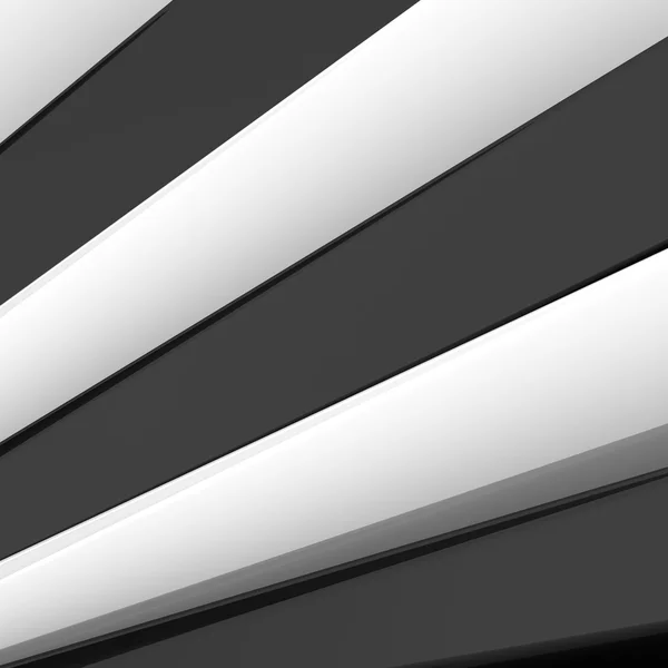 3D-abstracte zwarte en witte achtergrond — Stockfoto