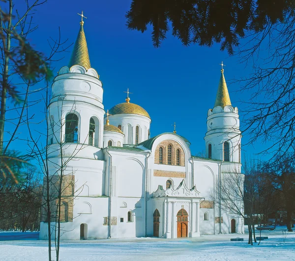 Ο καθεδρικός ναός σωτήρας του chernihiv, Ουκρανία — Φωτογραφία Αρχείου