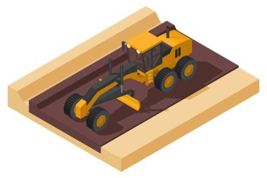 Heavy machinery stage background of telescopic crane used in the construction industry