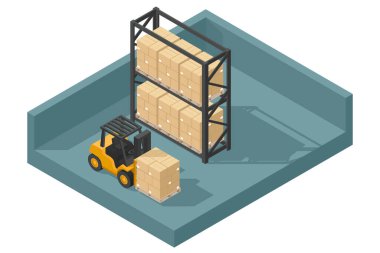 Heavy machinery stage background of telescopic crane used in the construction industry