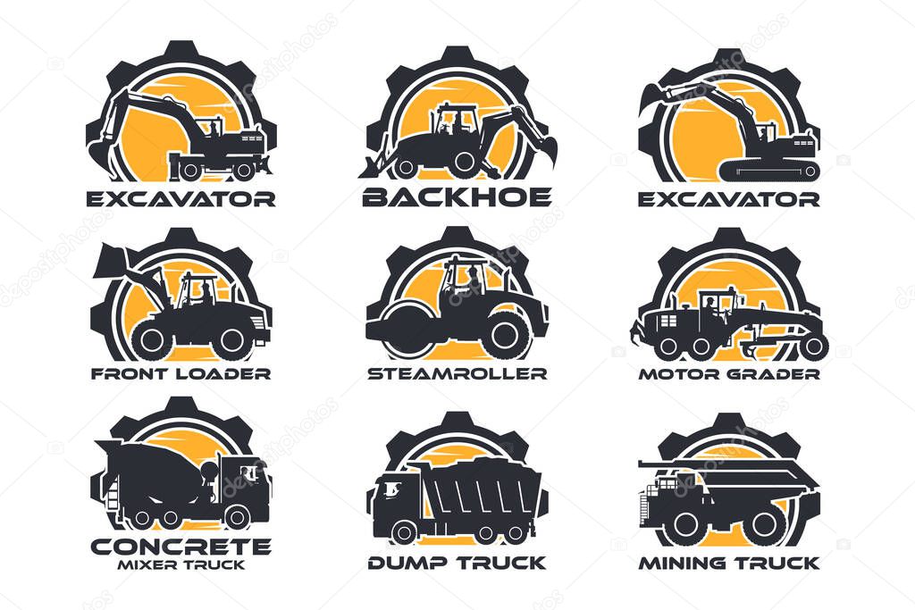 Heavy machinery stage background of telescopic crane used in the construction industry