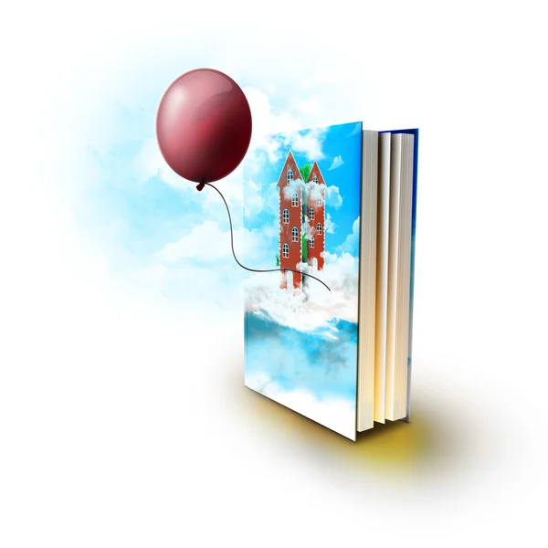 Magic book with real stories Royalty Free Stock Photos