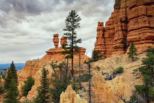 Hoodos del Canyon Rosso — Foto Stock