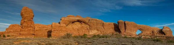 Panorama of the Arches National Park — Stock Photo, Image