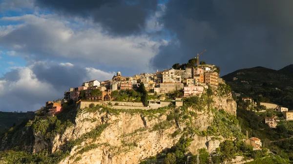 Vila de Hilltop de Castelmola — Fotografia de Stock