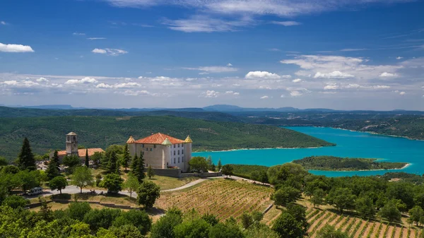 Castle of Aiguines — Stock Photo, Image