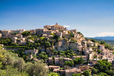 hilltop kasaba gordes Panoraması