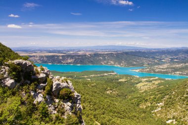 Lac sainte croix aşağıda valensole Yaylası