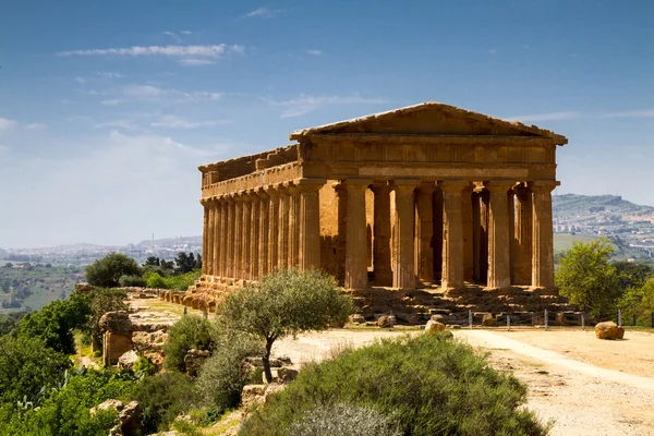 Concordia, antik Yunan tapınağı — Stok fotoğraf