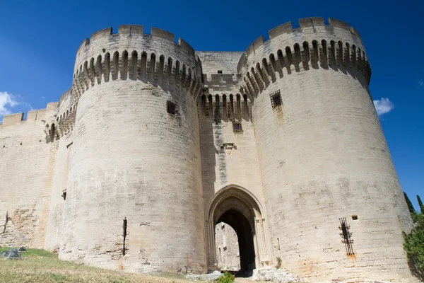 Entrada do castelo de Villeneuve-les-Avignon — Fotografia de Stock