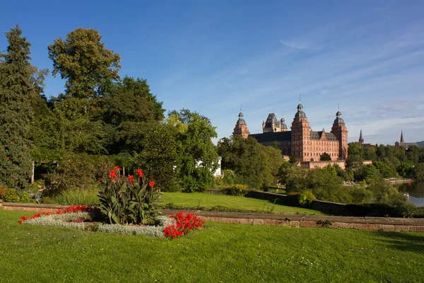 Aussicht auf Schloss Johannisburg — Stockfoto