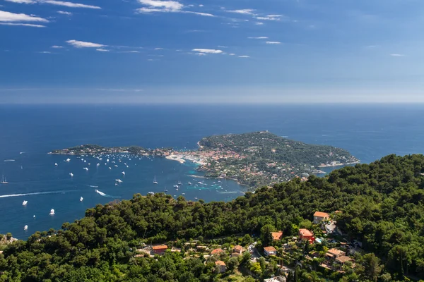 Cap Ferrat grand corniche görüldüğü gibi — Stok fotoğraf