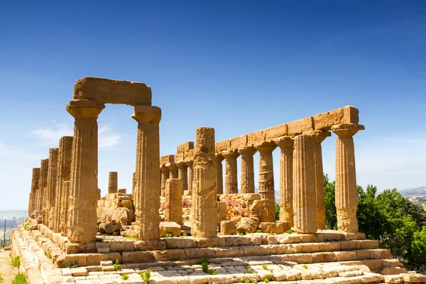 Griechischer Juno-Tempel — Stockfoto