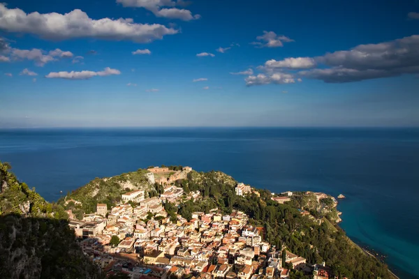 Panoráma města Taormina — Stock fotografie