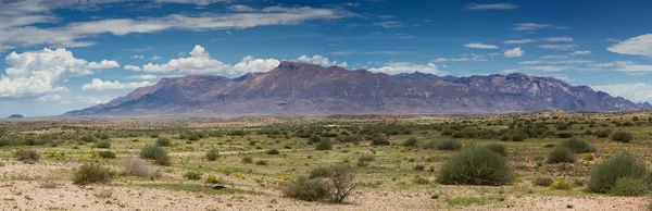 Panorama van de bergketen brandberg — Stockfoto
