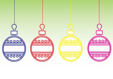 Retro Noel arka plan