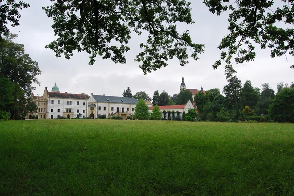 Slottet castolovice — Stockfoto