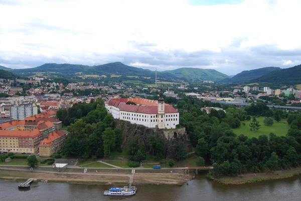 Castillo de Decin — Foto de Stock