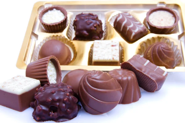 Chocolade lekkernijen — Stockfoto