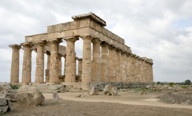 selinunte Yunan tapınağı