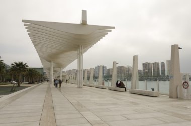 muelle uno promenade malaga İspanya