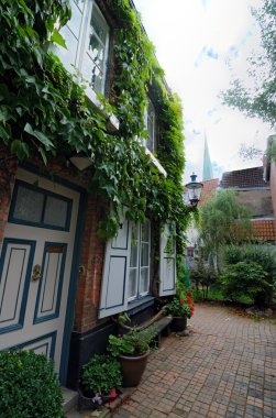 Lubeck, kasabanın köşe