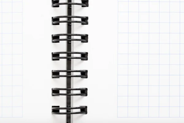 Notebook with black wire