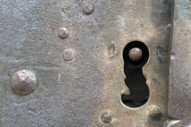 Retro anahtar deliği