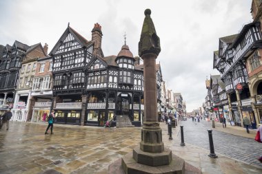 Chester şehir merkezinin 