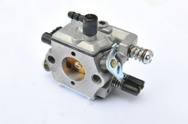 motoblock karbüratör izole bir arka plan üzerinde
